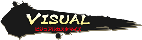 VISUAL ビジュアルカスタマイズ