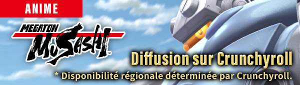 Diffusion sur Crunchyroll * Disponibilité régionale déterminée par Crunchyroll.